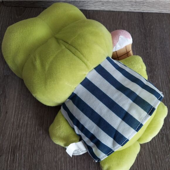 Sanrio Keroppi Frog with Ice Cream Stuffed Animal 🐸🍦 11" - Picture 4 of 7